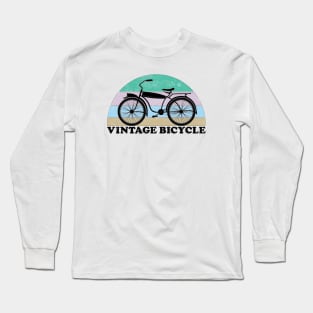 Vintage Bicycle Vintage Colors Long Sleeve T-Shirt